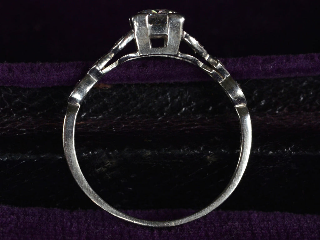 1930s 0.60ct Diamond Ring (profile view)