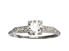 1930s Art Deco 0.60ct Engagement Ring