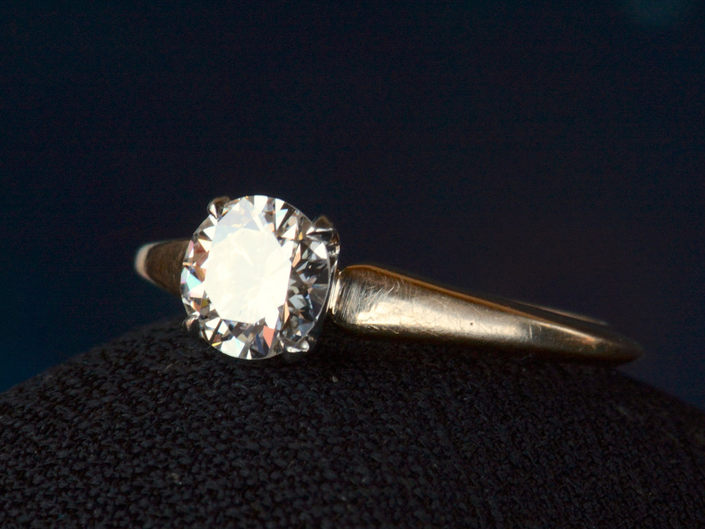 1940s JE Caldwell 0.61ct Ring