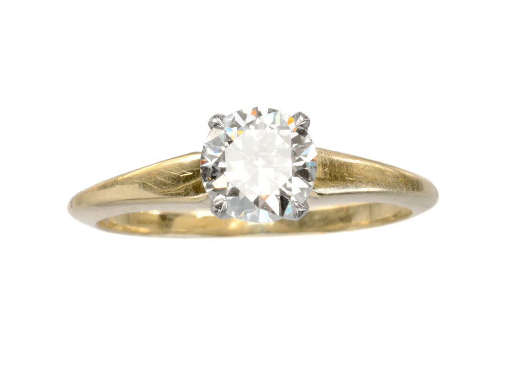 1940s JE Caldwell 0.61ct Ring