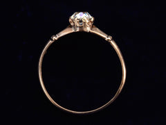 thumbnail of c1880 0.71ct Old Mine Ring (profile view)