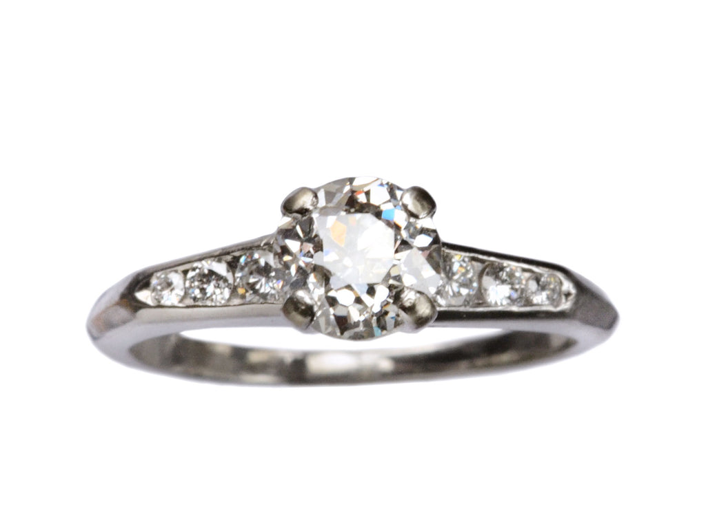 1940s 0.82ct Diamond Ring