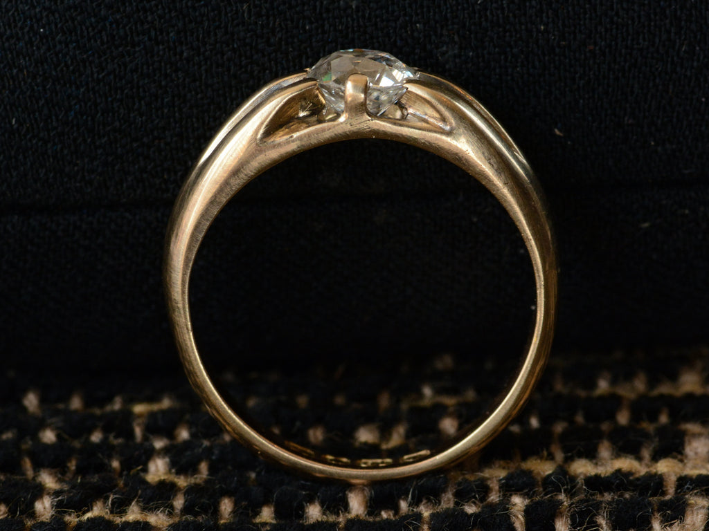 1905 0.88ct Old Mine Ring