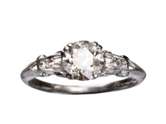 thumbnail of 1930s Art Deco 0.92ct Ring (on white background)