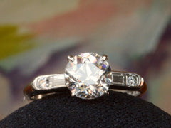 1930s Art Deco 1.01ct Engagement Ring