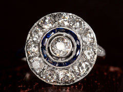 thumbnail of 1920s Deco Cluster Ring (detail)