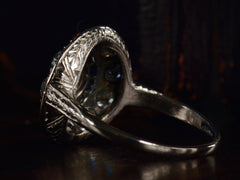 thumbnail of 1920s Deco Cluster Ring (backside)