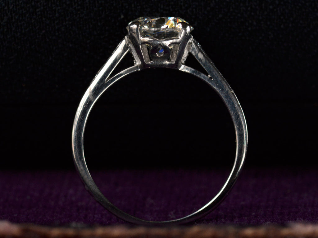 1930s Art Deco Tiffany & Co 1.31ct Diamond Engagement Ring