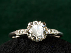 1940s 1.34ct Diamond Engagement Ring