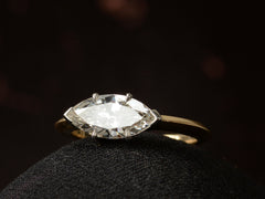 EB Modern 1.38ct Marquise Ring (side view)