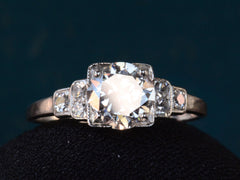 thumbnail of 1930s Deco 1.40ct Diamond Ring (detail)