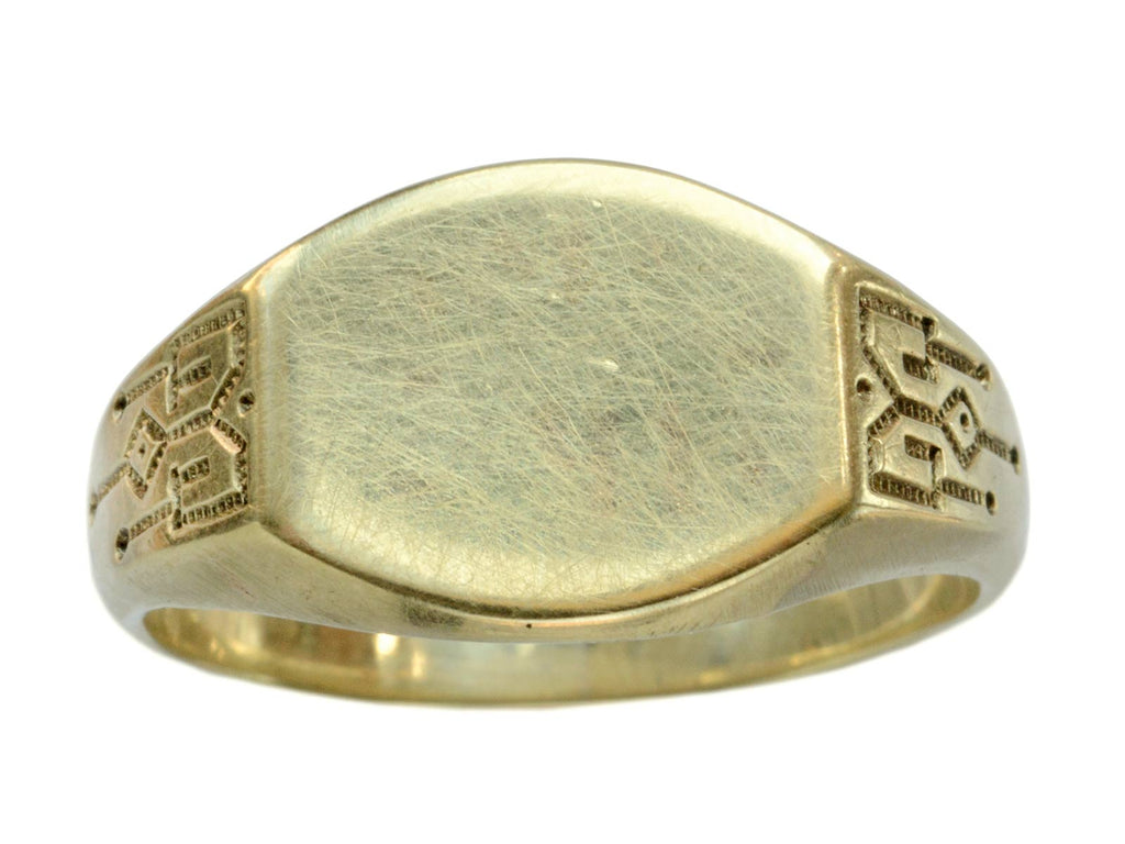 1920s Signet Ring (on white background)