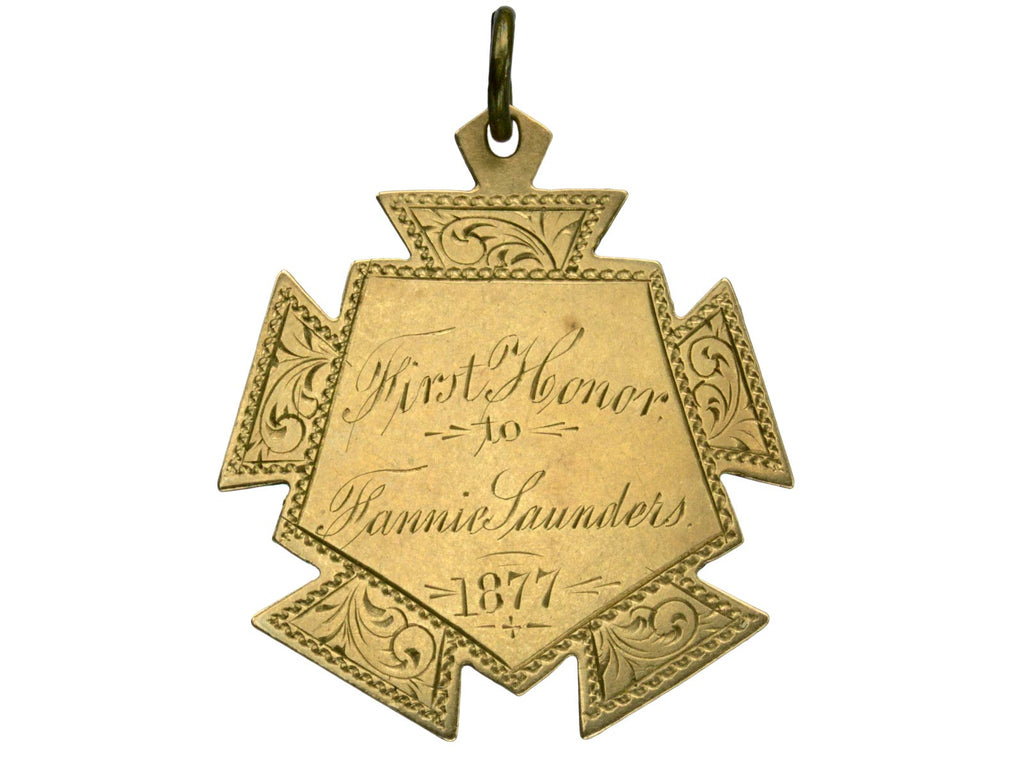 1877 Teaching Medal (on white background)