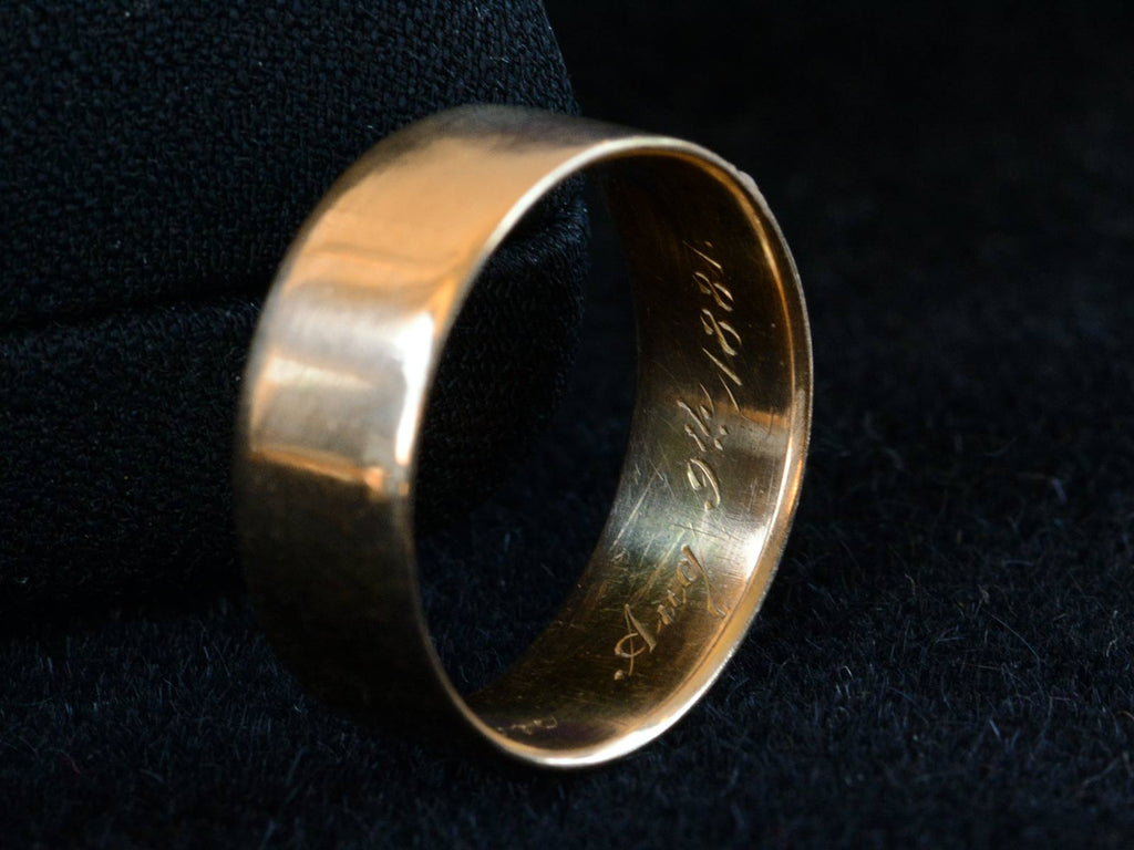 1881 Victorian Gold Band