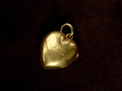 1886 Victorian Heart Locket (backside)