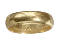 1899 Victorian Gold Band