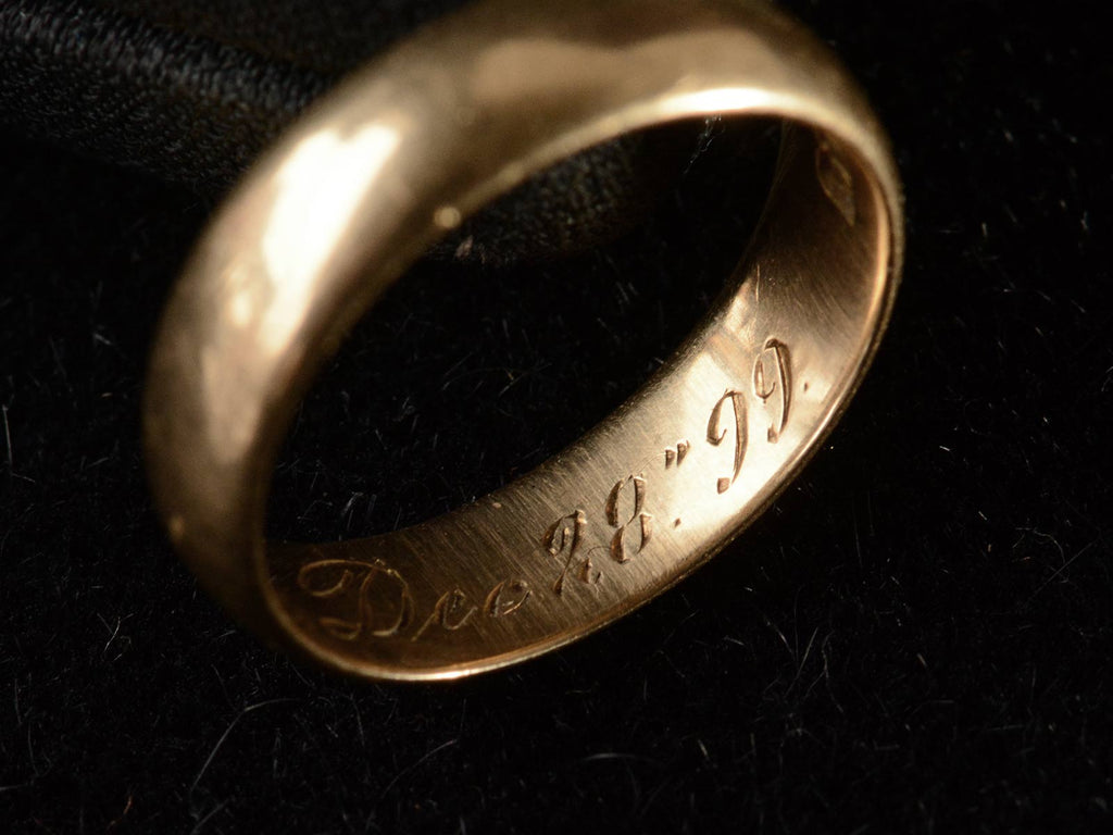 1899 Victorian Gold Band