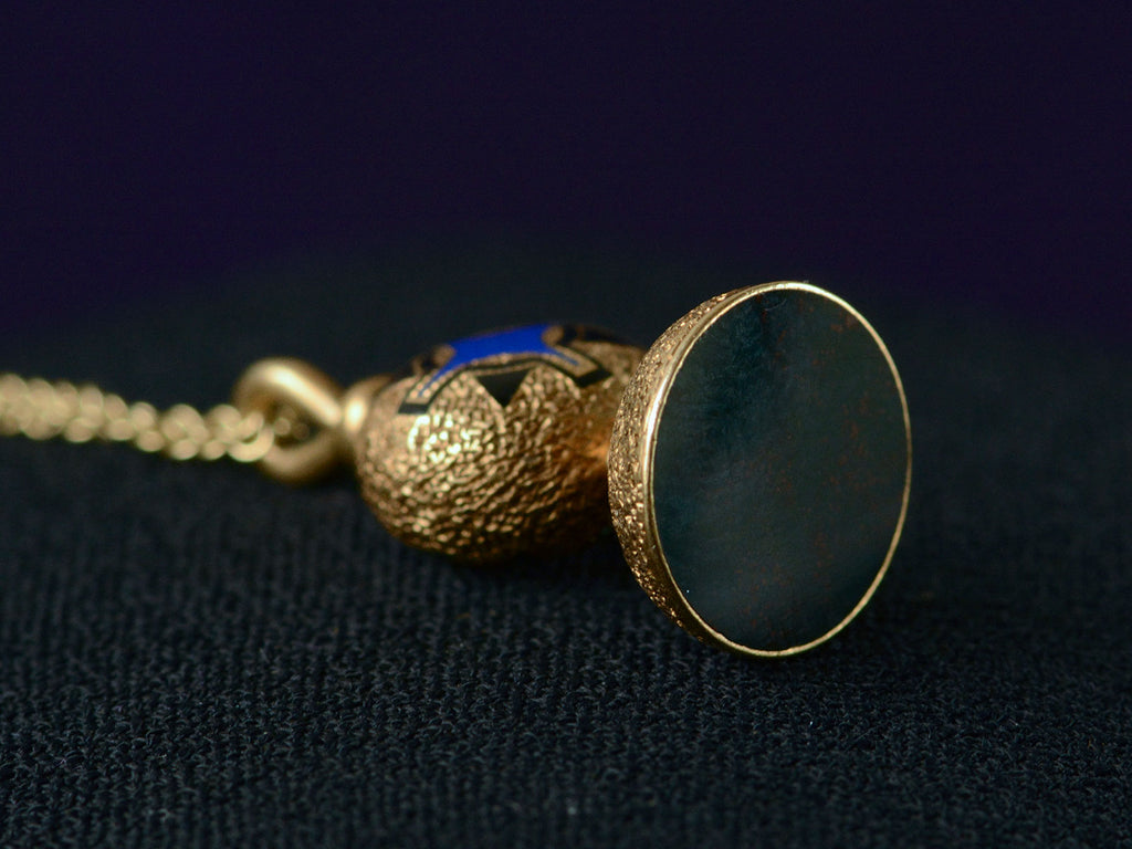 1840s Gold Seal Necklace