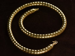 c1970 Snake Link Necklace