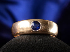 1908 Sapphire Gypsy Ring