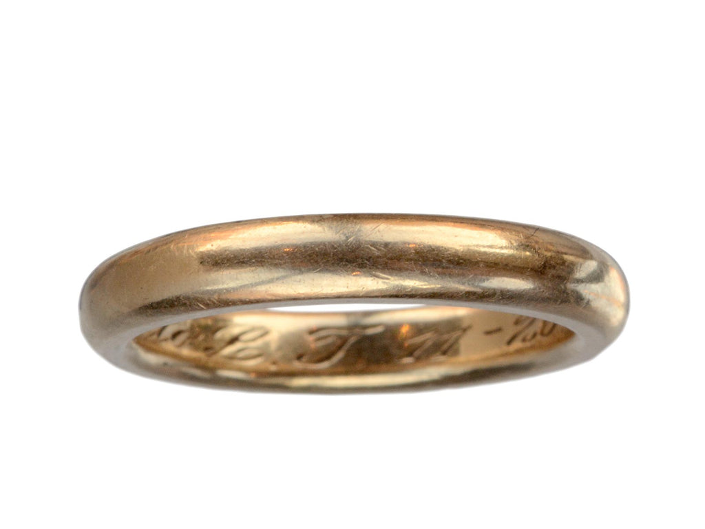 1917 14K Wedding Band (on white background)