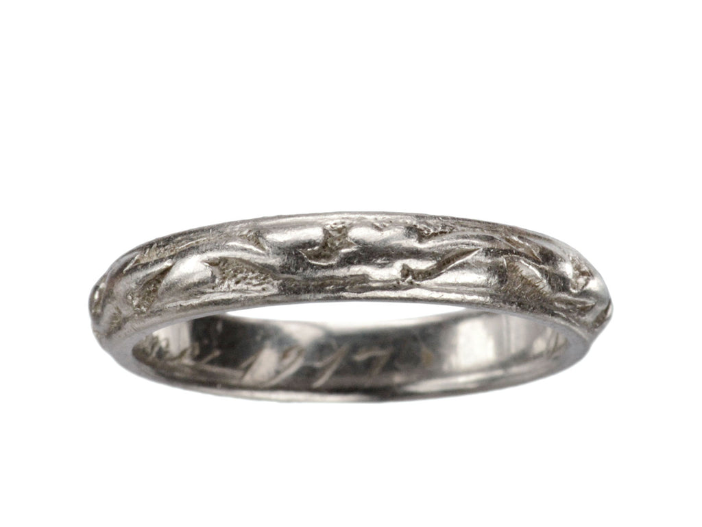 1917 Ivy Wedding Band (on white background)