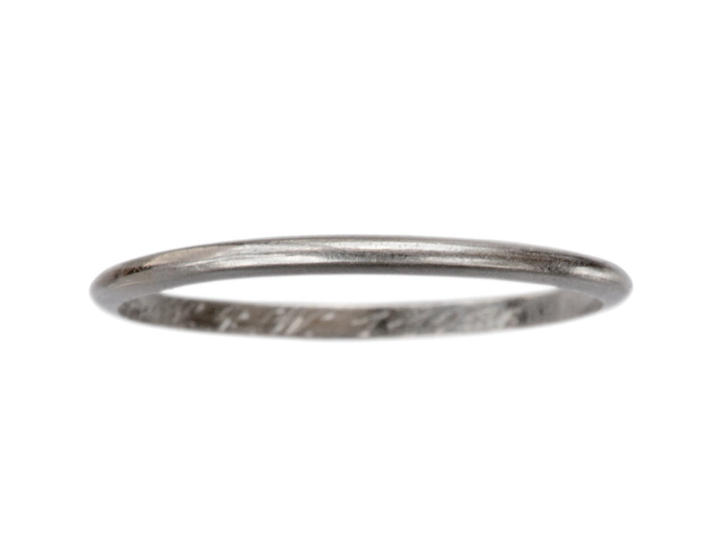1926 Thin Platinum Band (on white background)