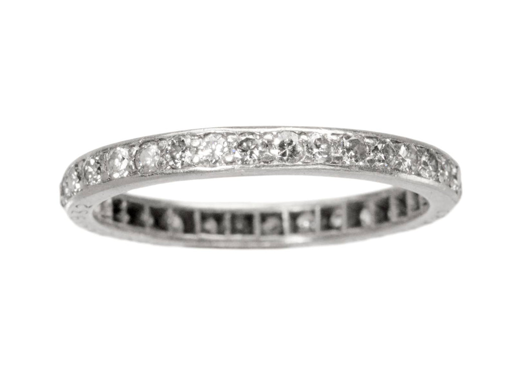 1932 Diamond Eternity Band (on white background)