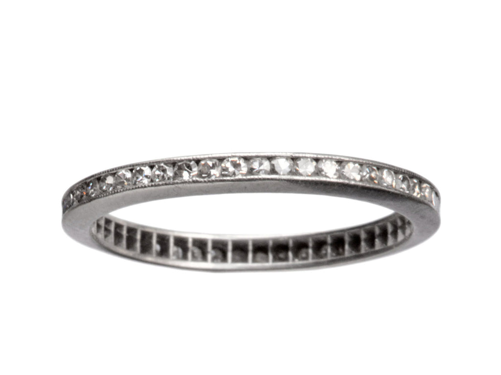 1932 Diamond Eternity Band (on white background)