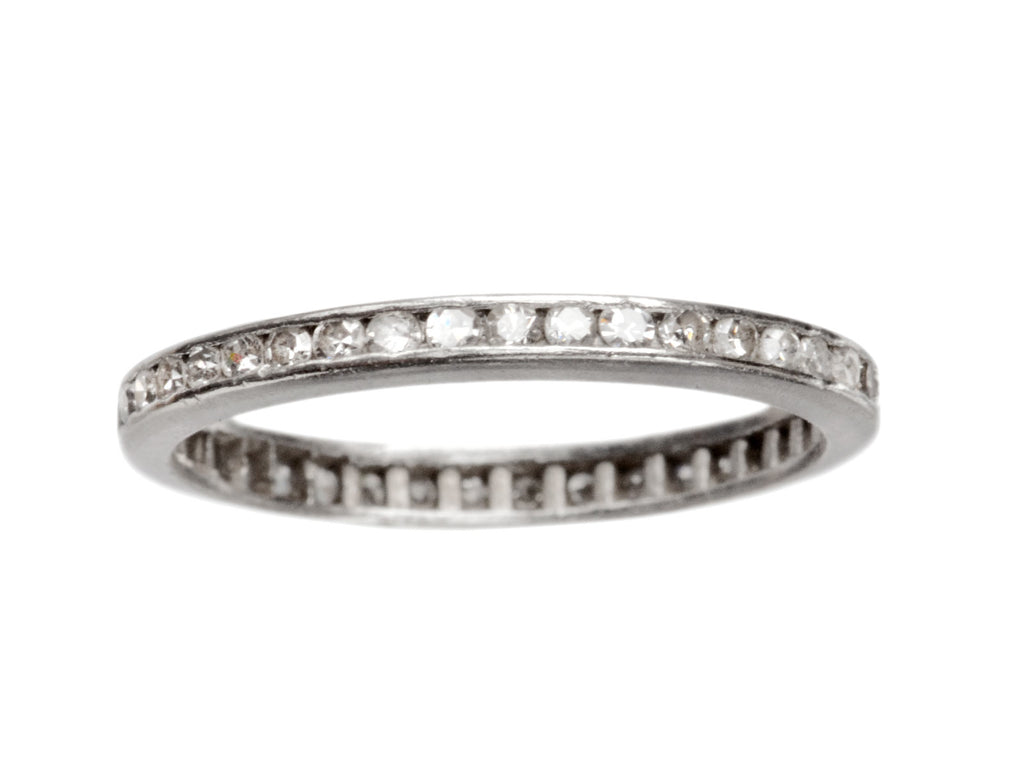 1936 Diamond Eternity Band (on white background)