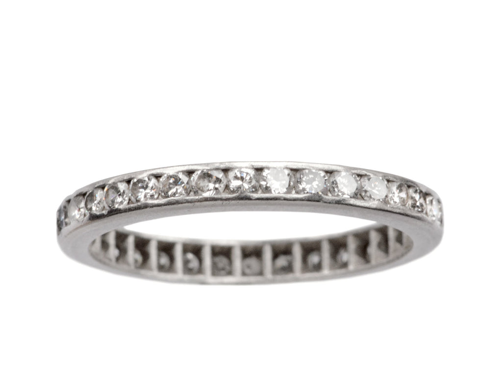 1937 Diamond Eternity Band (on white background)