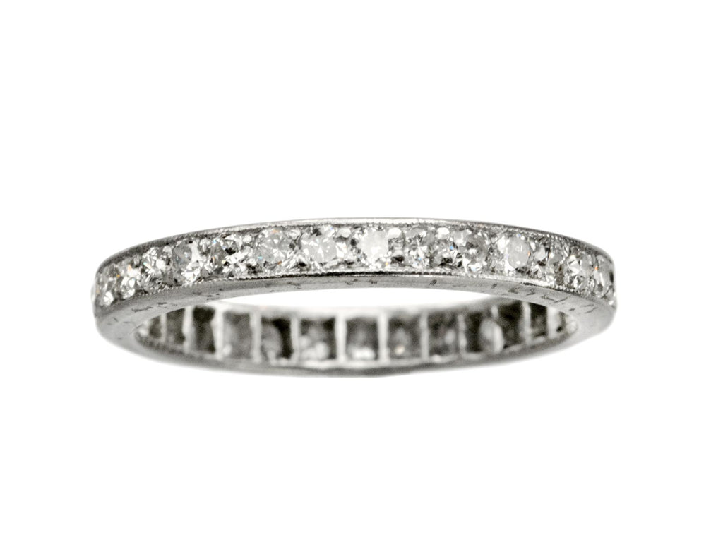 1940 Size 5 Eternity Band (on white background)