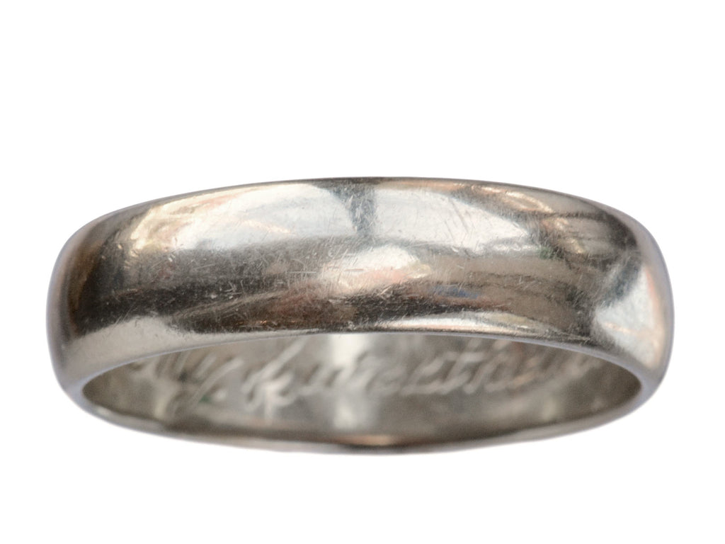 1961 5.5mm 14K Band (on white background)