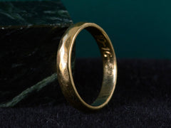 1969 Faceted Gold Band