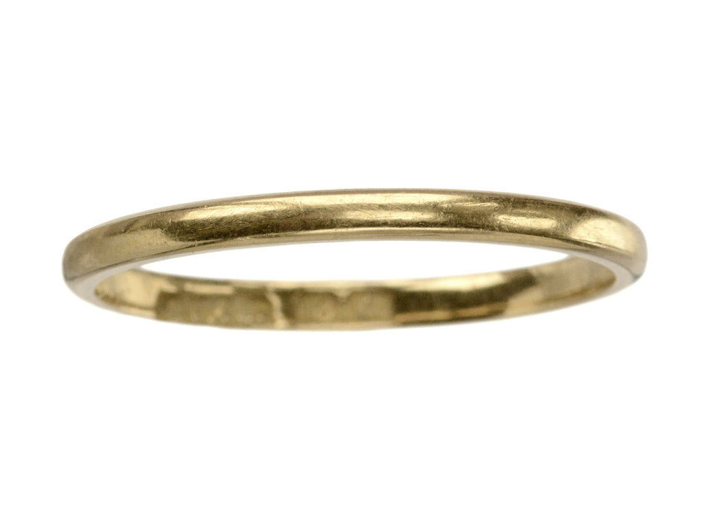 c1920 1.9mm 18K Band (on white background)