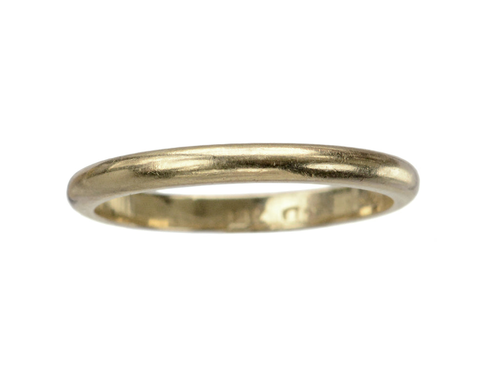 1960s 2.0mm Gold Band 1960s 2.0mm Gold Band (on white background)