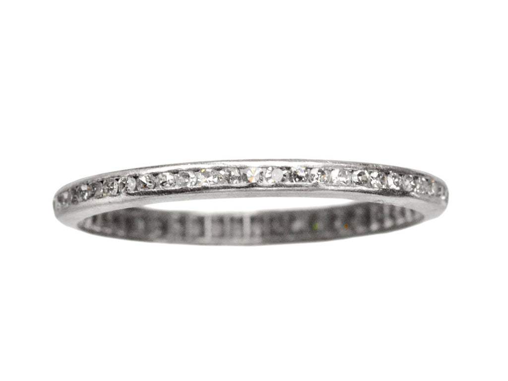 1930s 2.0mm Diamond Eternity Band (on white background)
