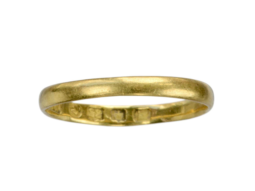 1954 2.2mm 22K Band (on white background)