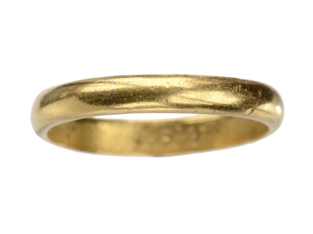 c1960 23K Gold Band (on white background)