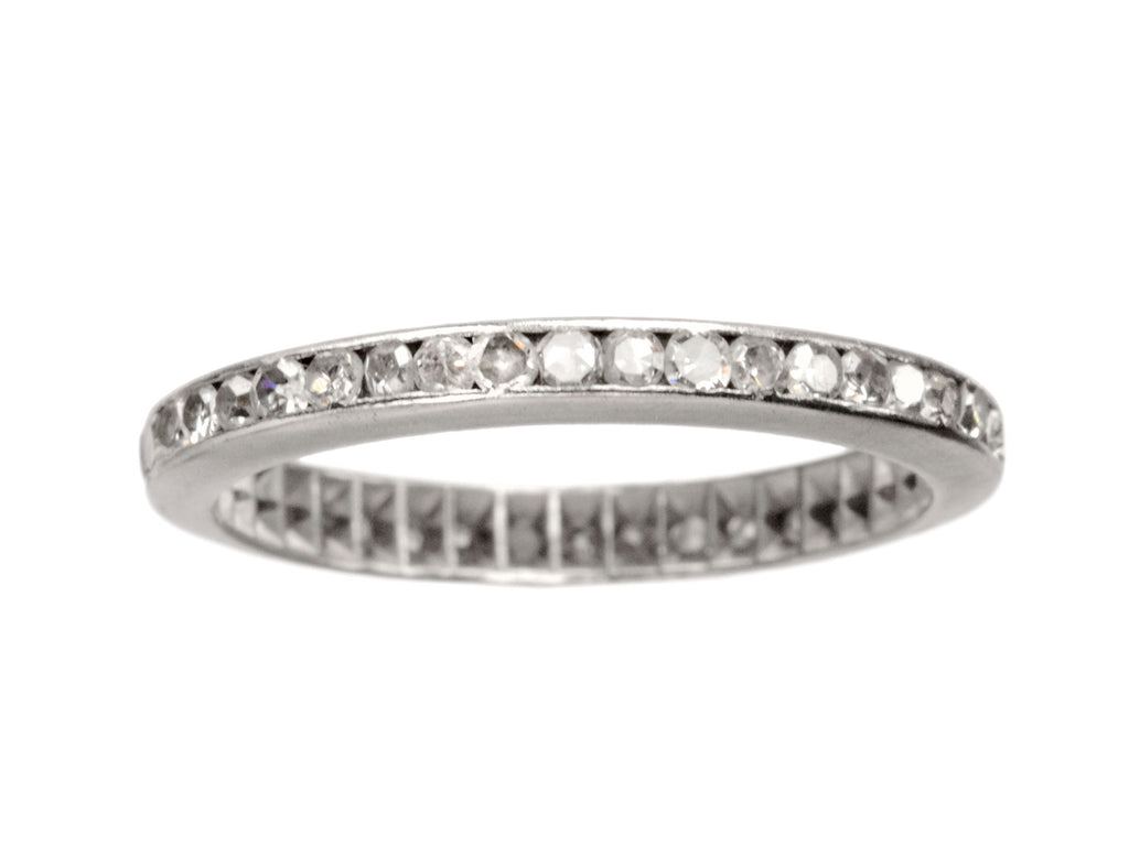 1930s 2.5mm Eternity Band (on white background)