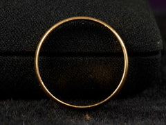 Early 1900s 3.4mm 18K Band