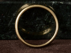 c1920 3.4mm 14K Gold Band