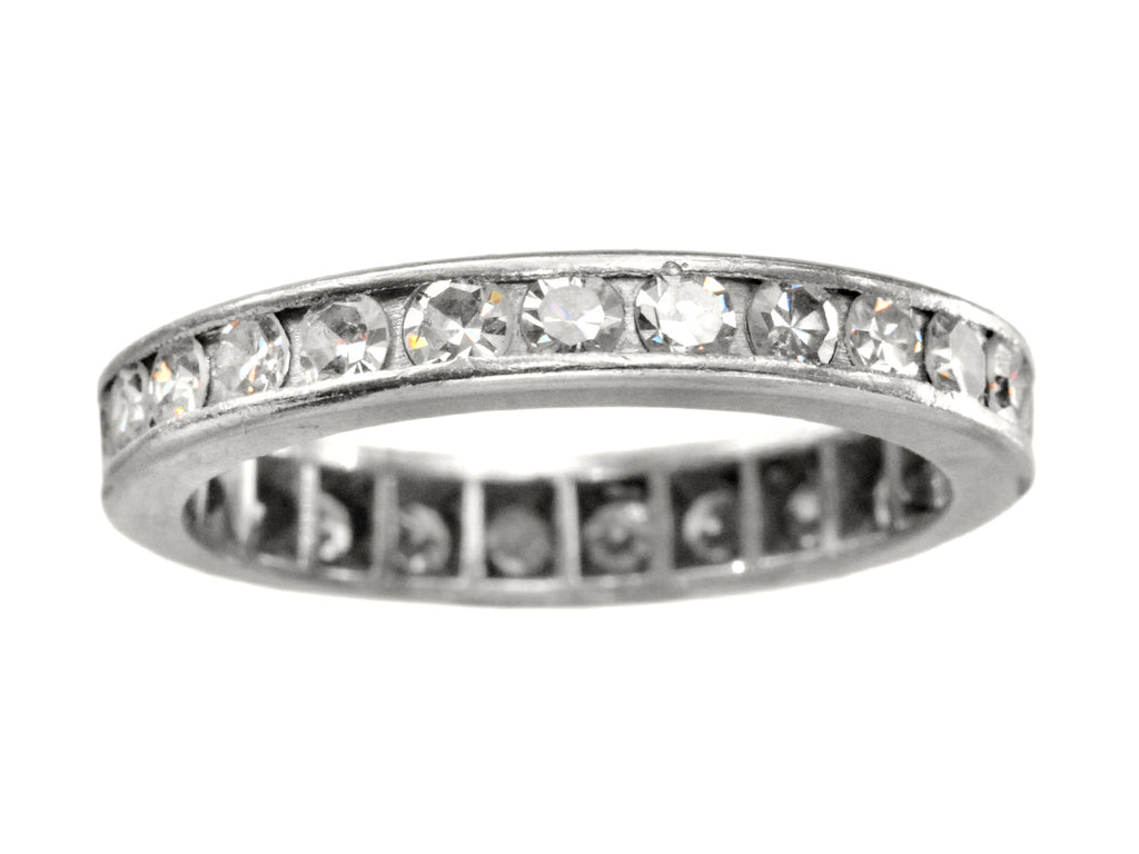1930s Size 7 Eternity Band (on white background)
