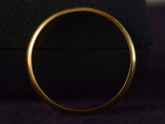 Mid 1900s 3.6mm 18K Band
