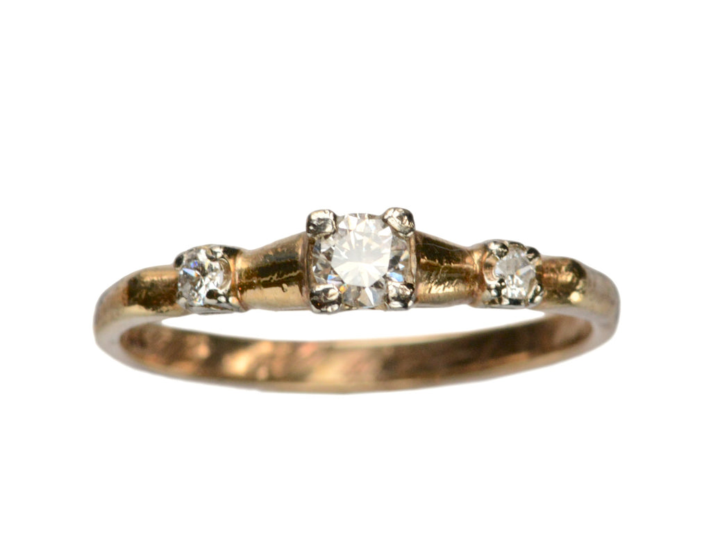 1941 Three Diamond Ring (on white background)