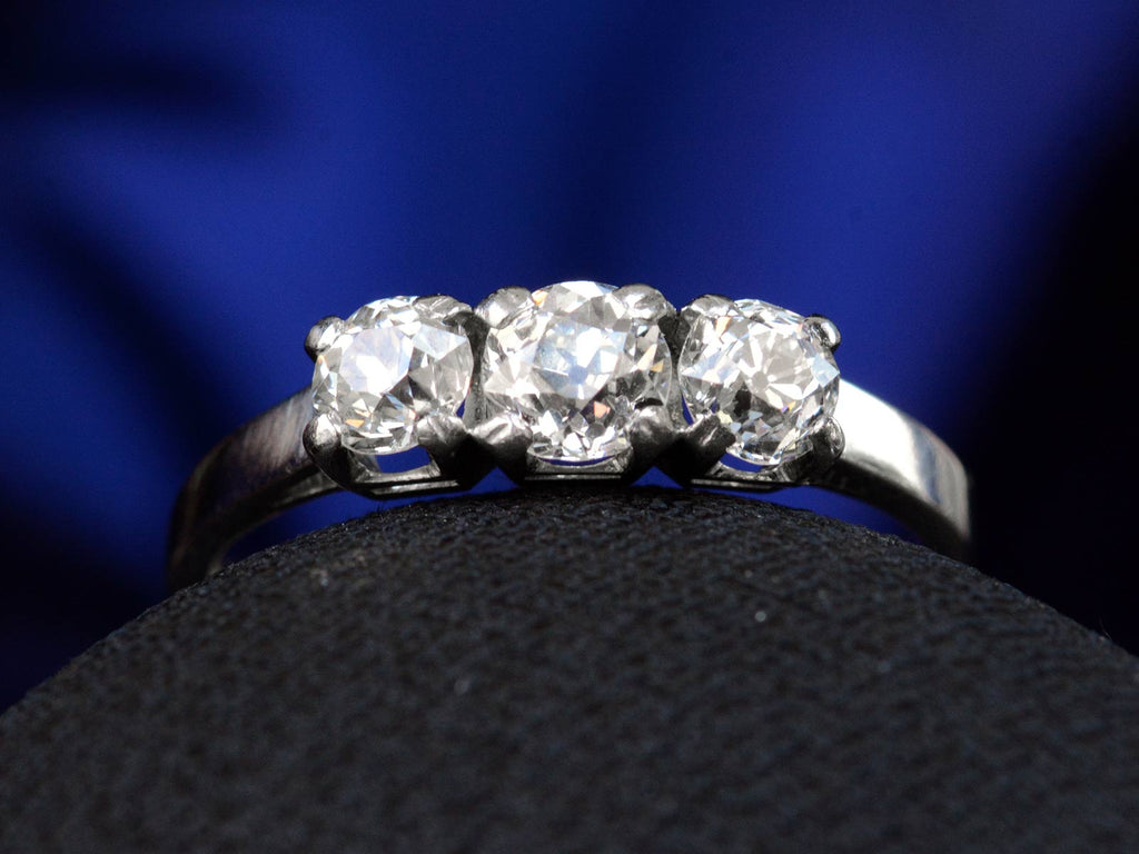 1920s Three Diamond Ring