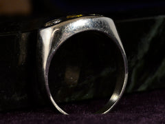 thumbnail of c1960 Men's Diamond Signet (profile view)