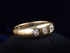 c1900 Diamond Gypsy Ring