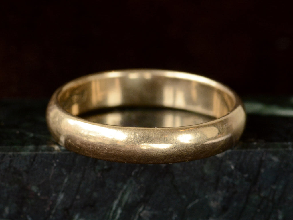 c1900 4.2mm 14K Gold Band