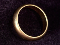 thumbnail of Vintage 4.8mm Wedding Band (side view)